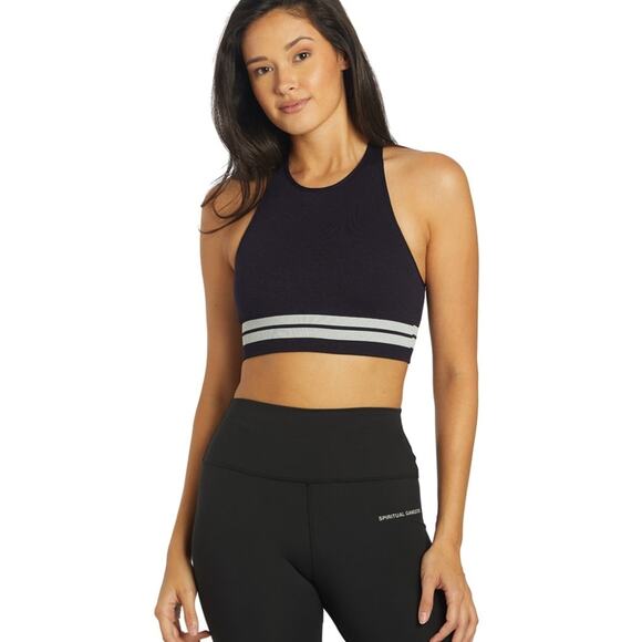 Spiritual Gangster Tank High Neck Seamless Top NEW! - Picture 1 of 11